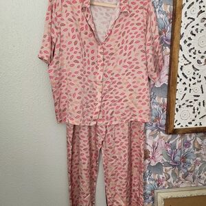 Johnny Was Amora Brooklyn Pajama Set Size Xl